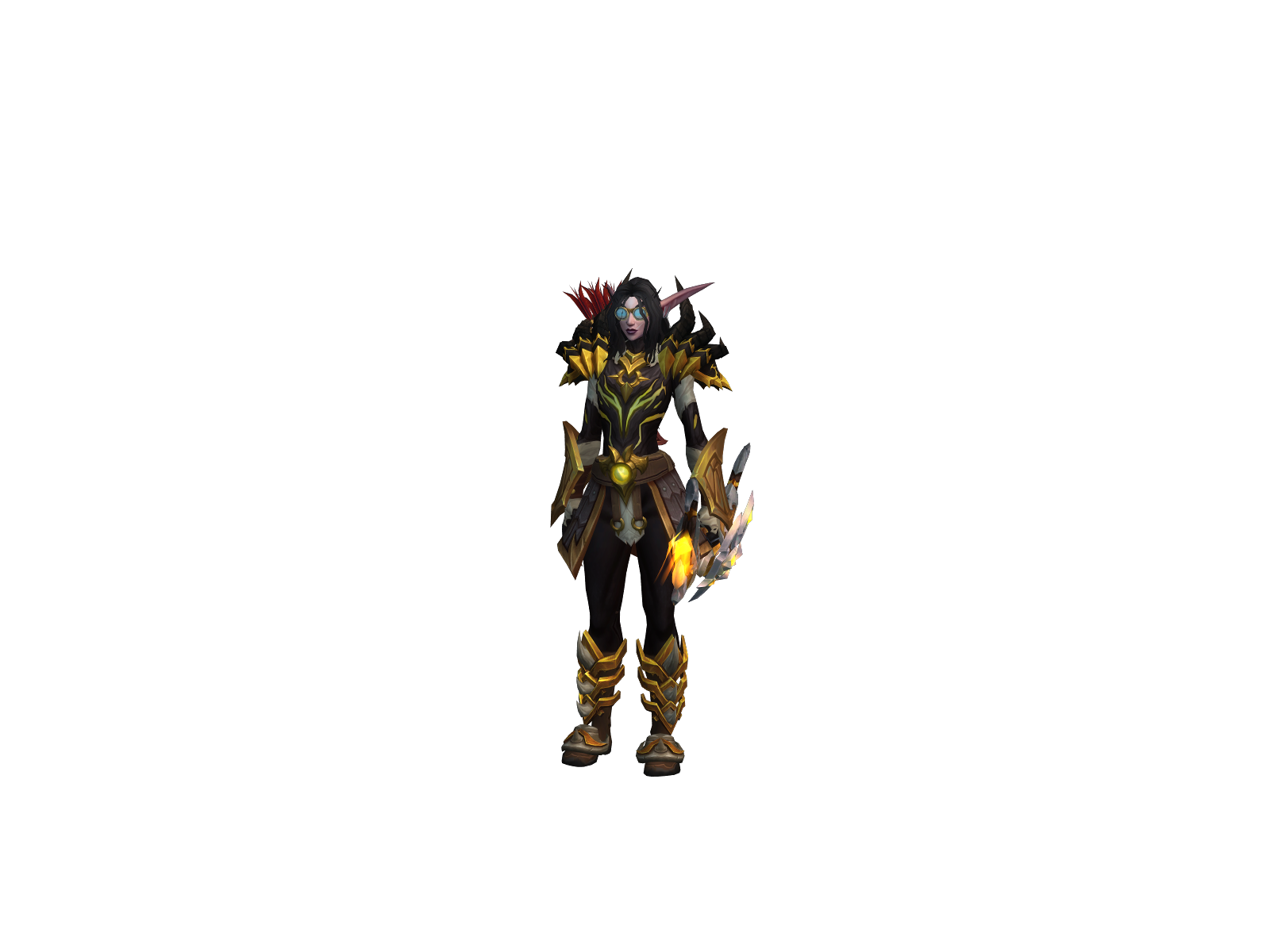Benabs 3D character render