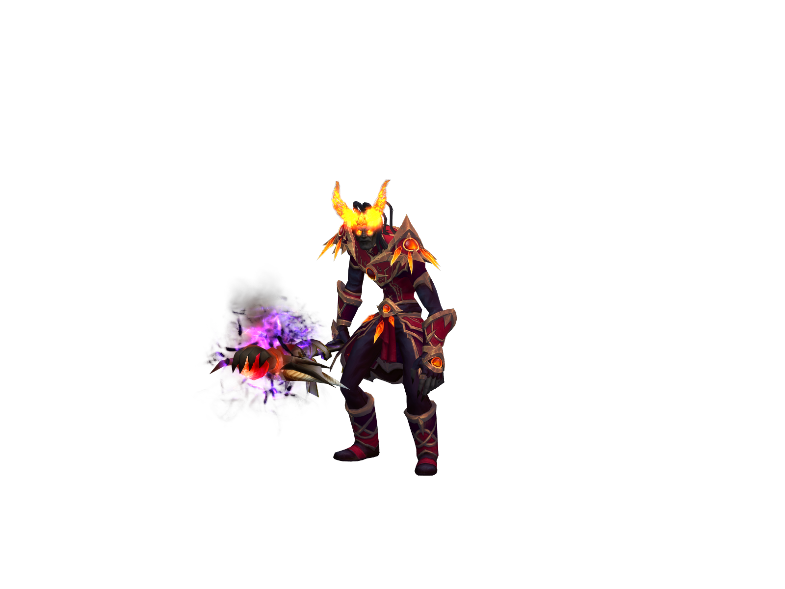 Evoë 3D character render