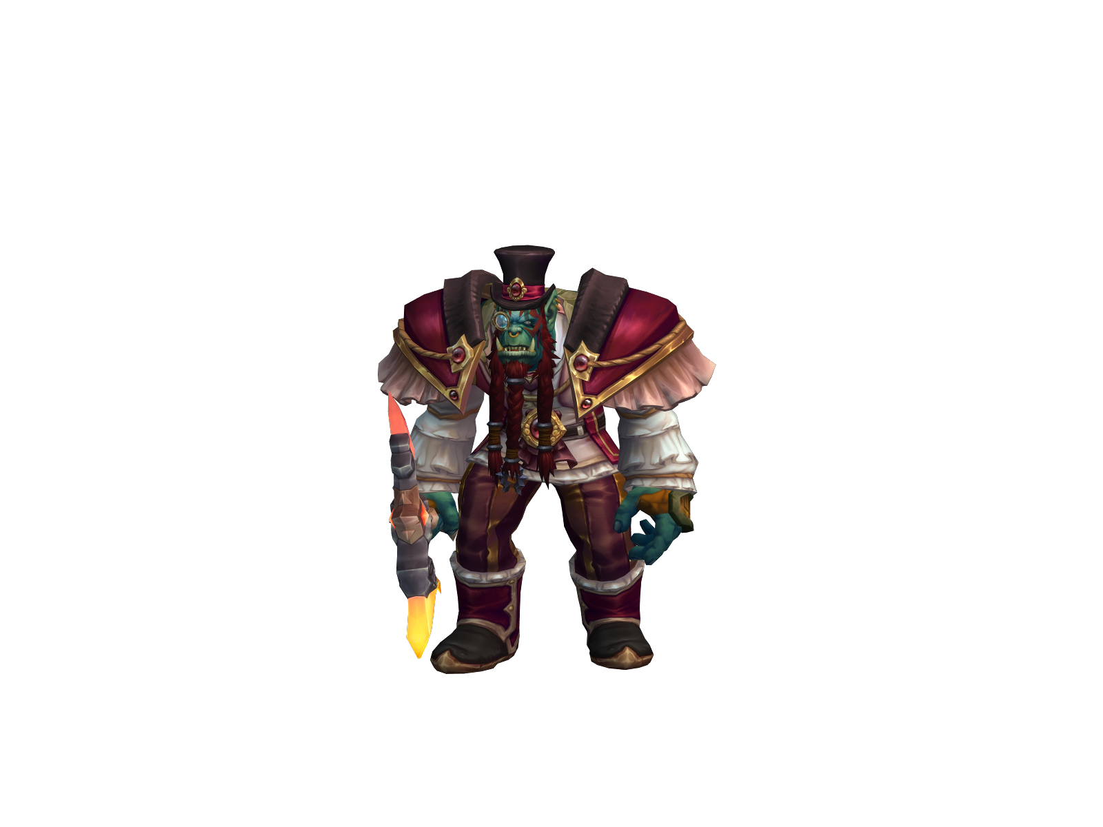 Comarabout 3D character render
