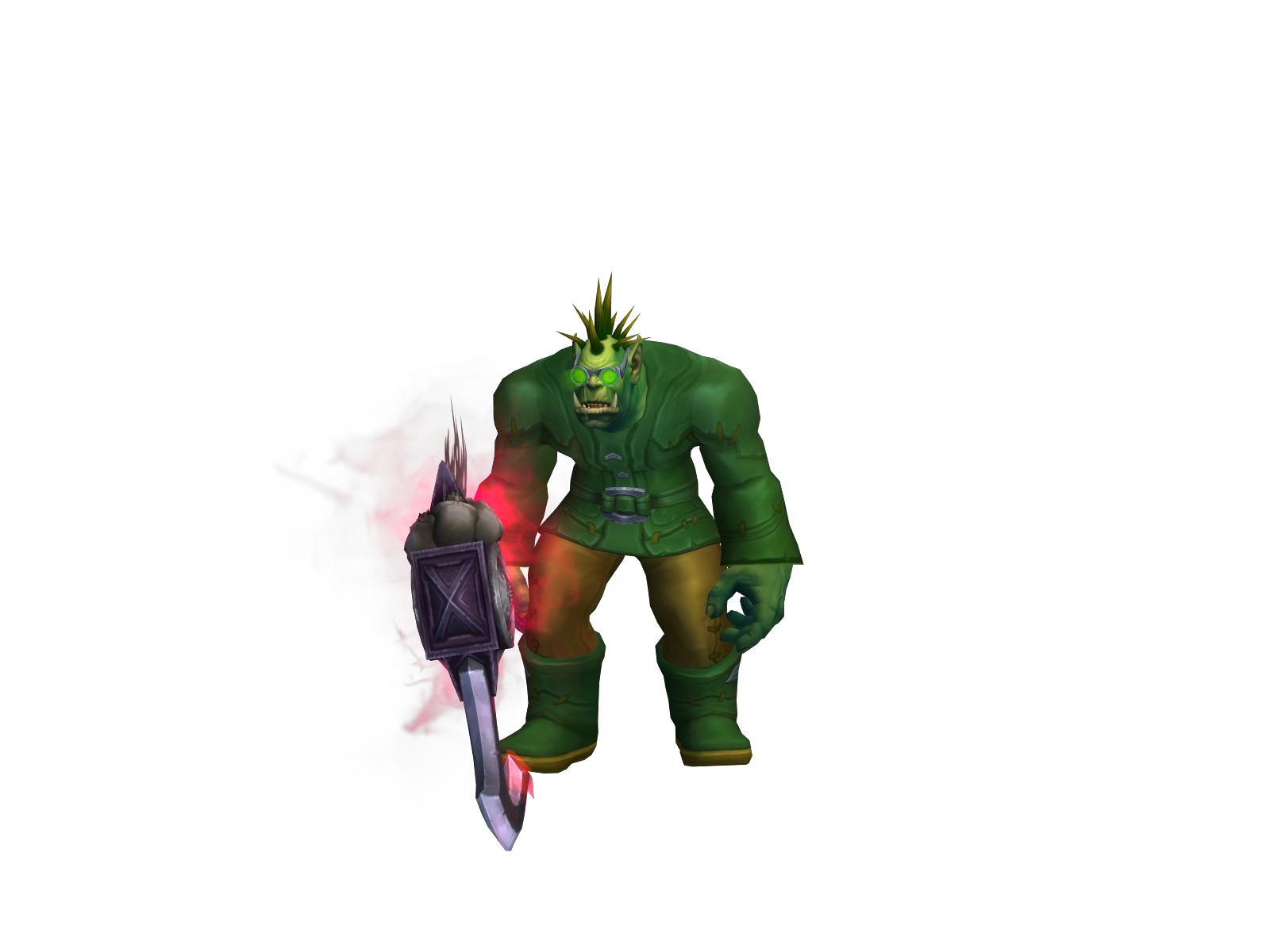 Evilbound 3D character render