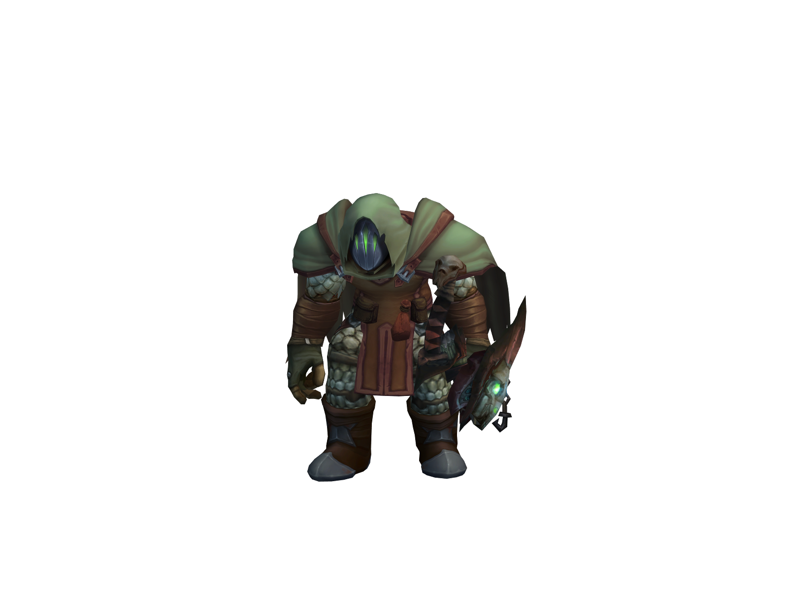 Aghenor 3D character render