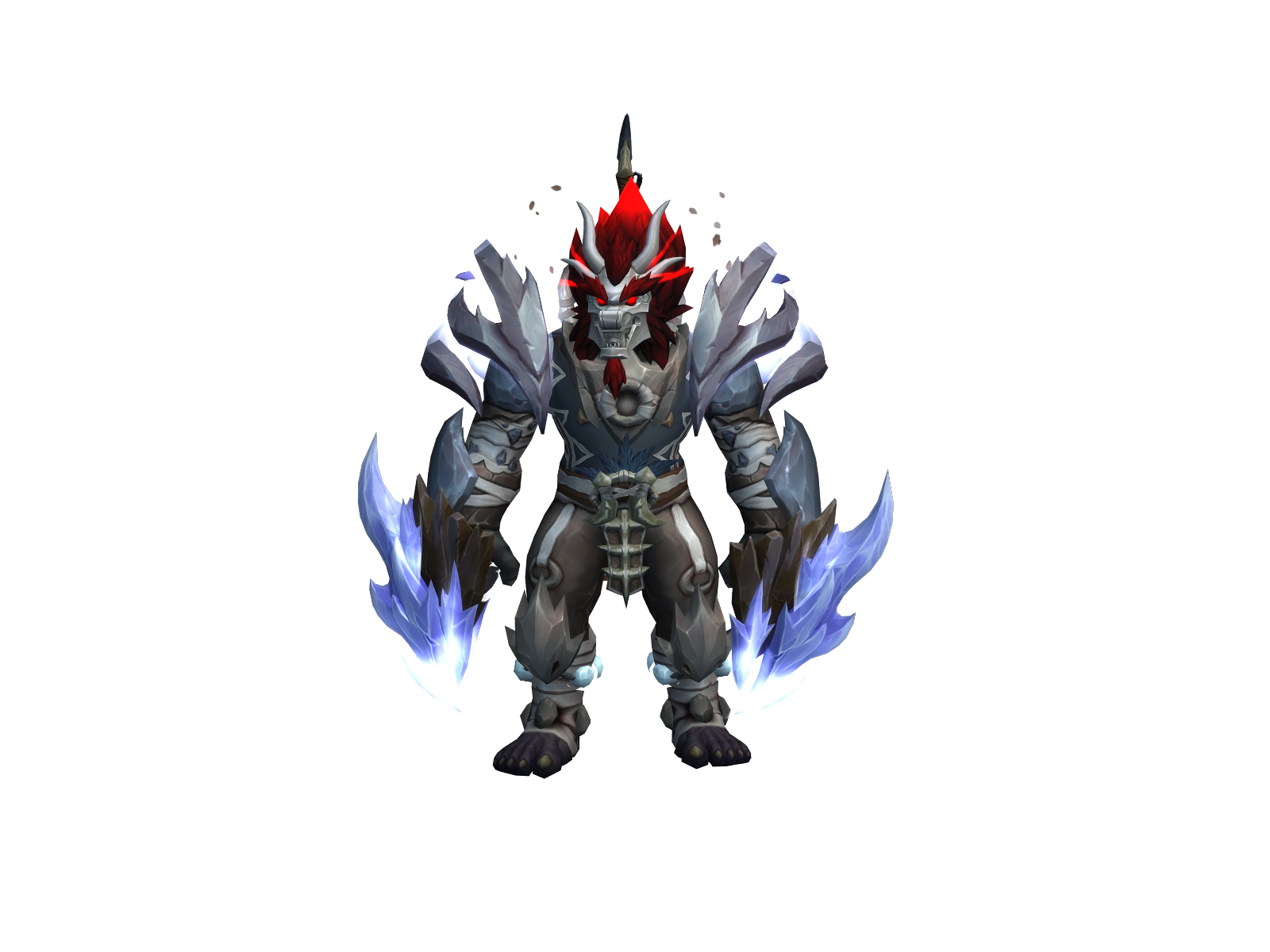 Winkkia 3D character render