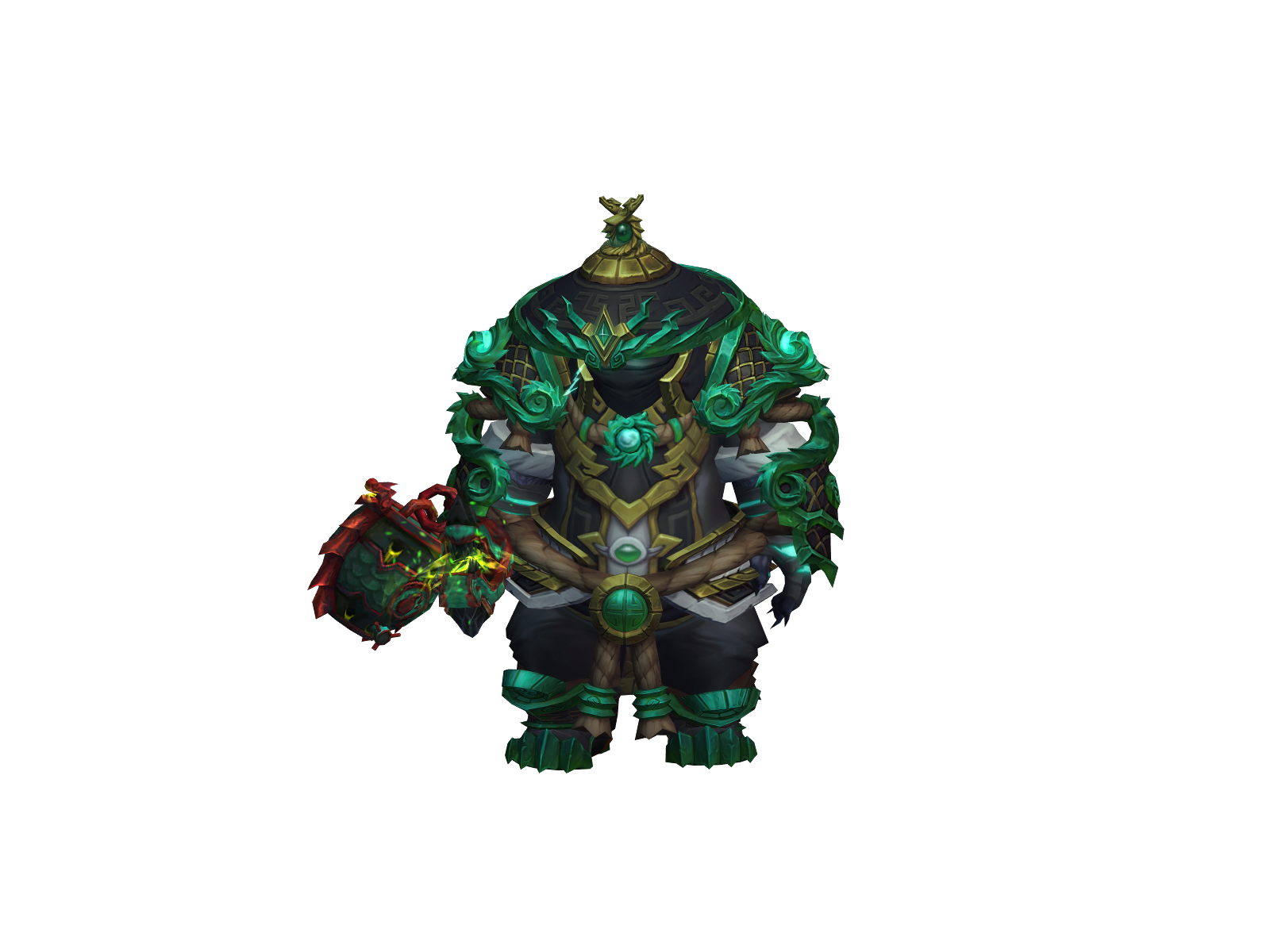 Pandalife 3D character render