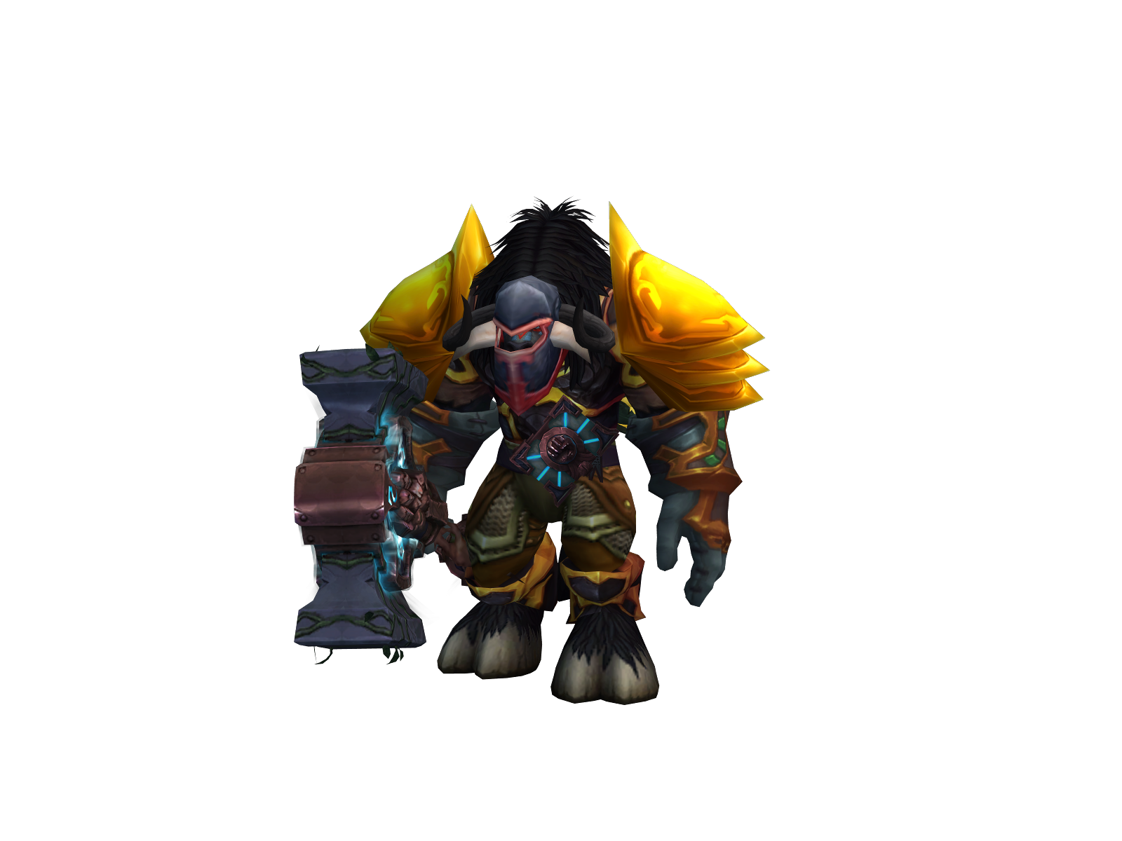 Ssaboutage 3D character render