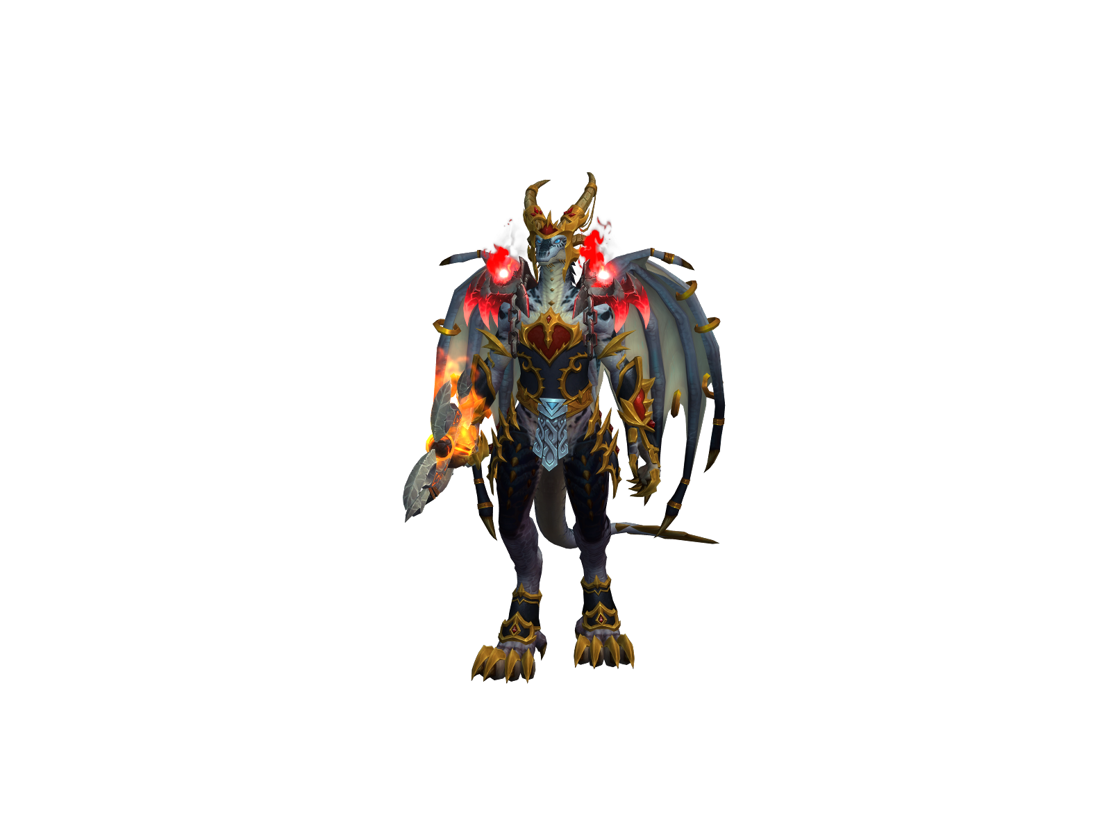 Draagonna 3D character render