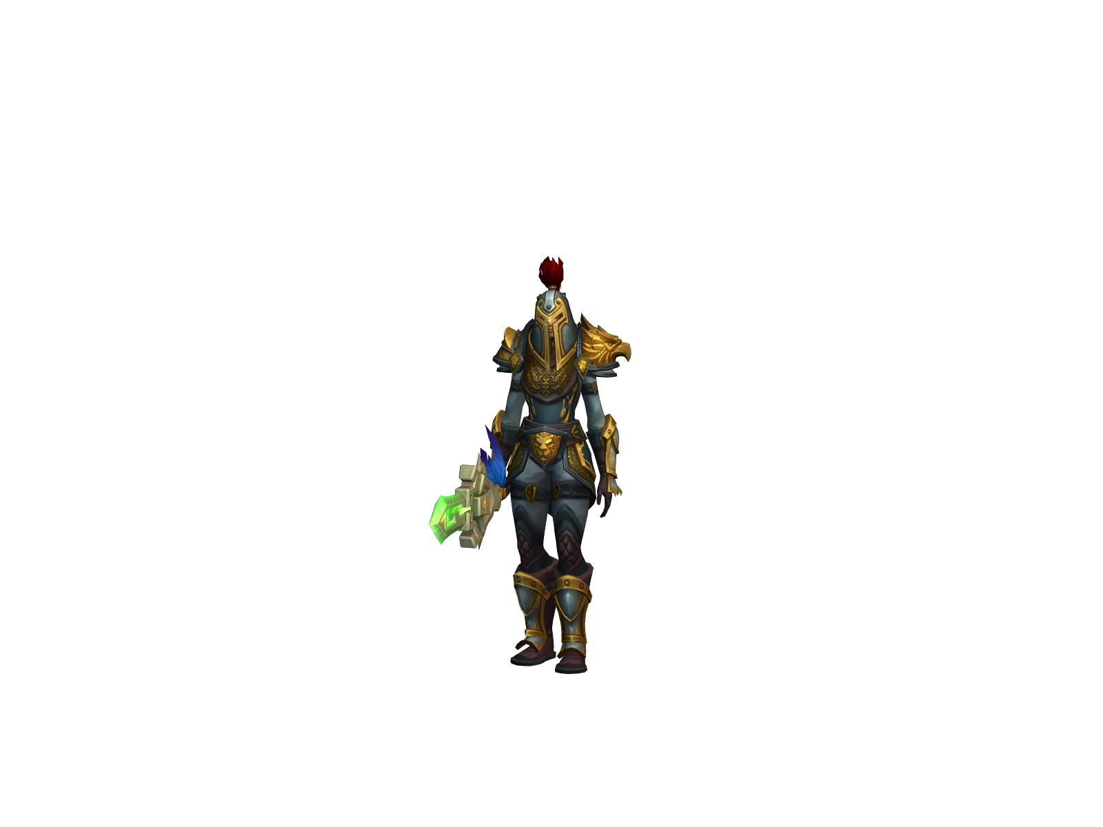 Amidalah 3D character render