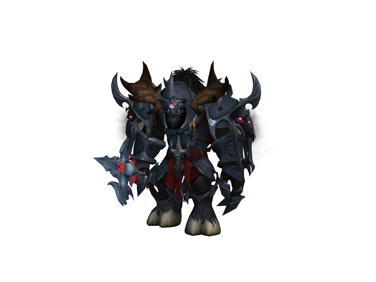Redføcs 3D character render