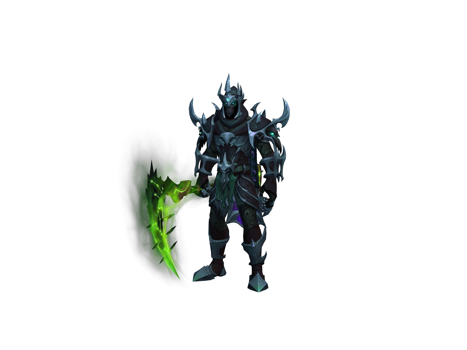 Téldrassil 3D character render