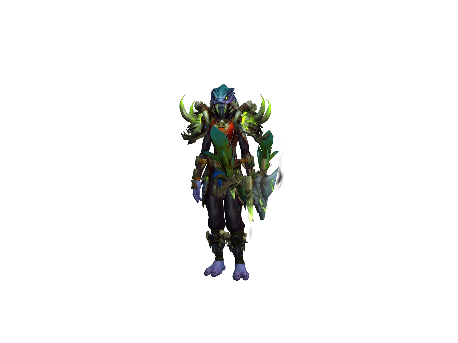 Fallenhyght 3D character render