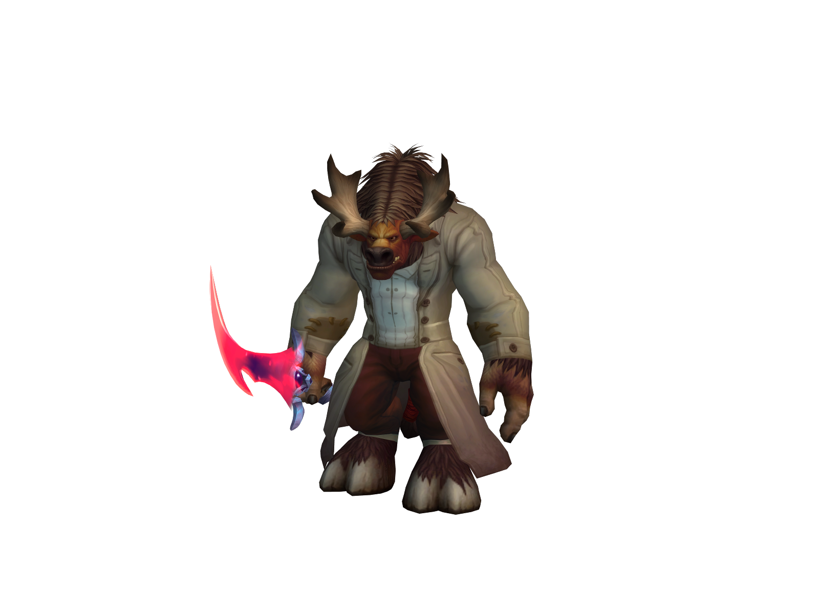 Rouletabille 3D character render