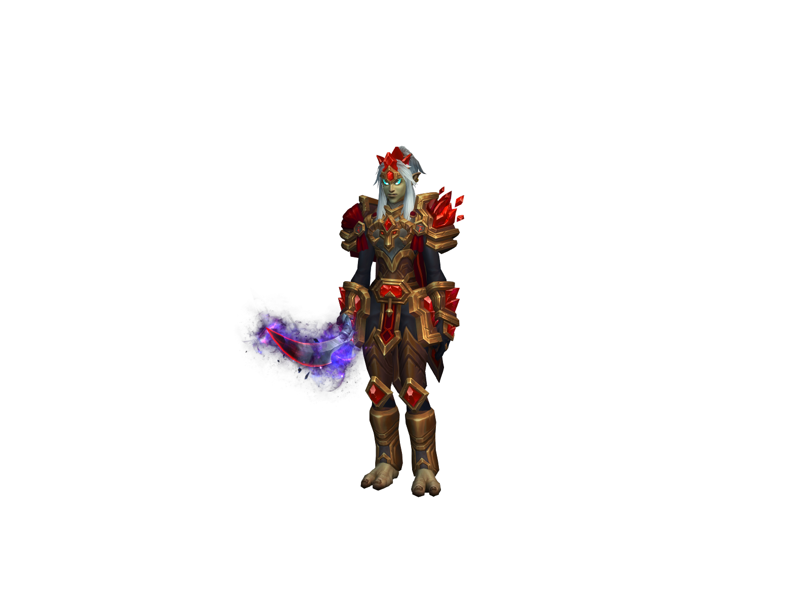 Nébula 3D character render
