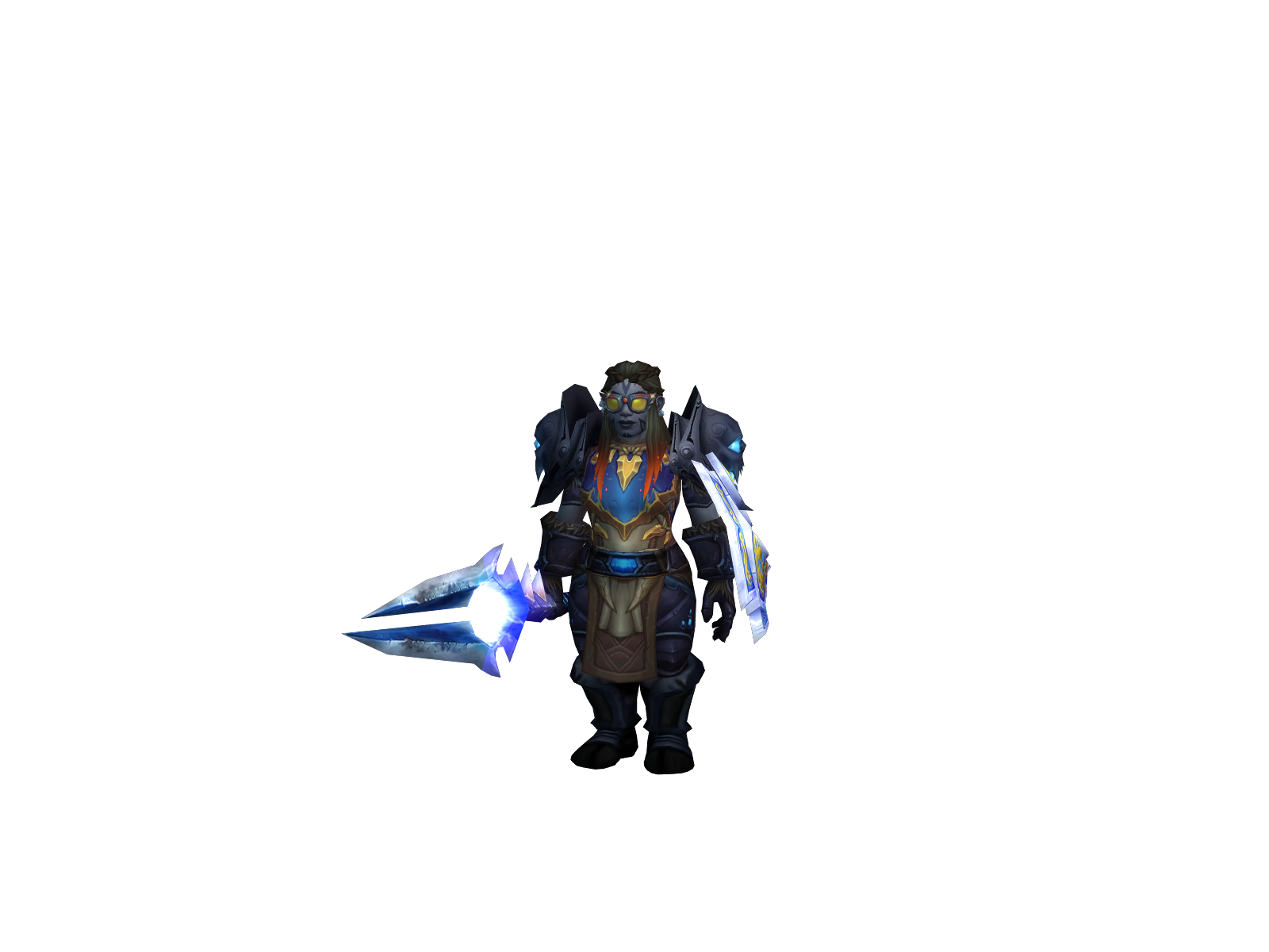 Toska 3D character render