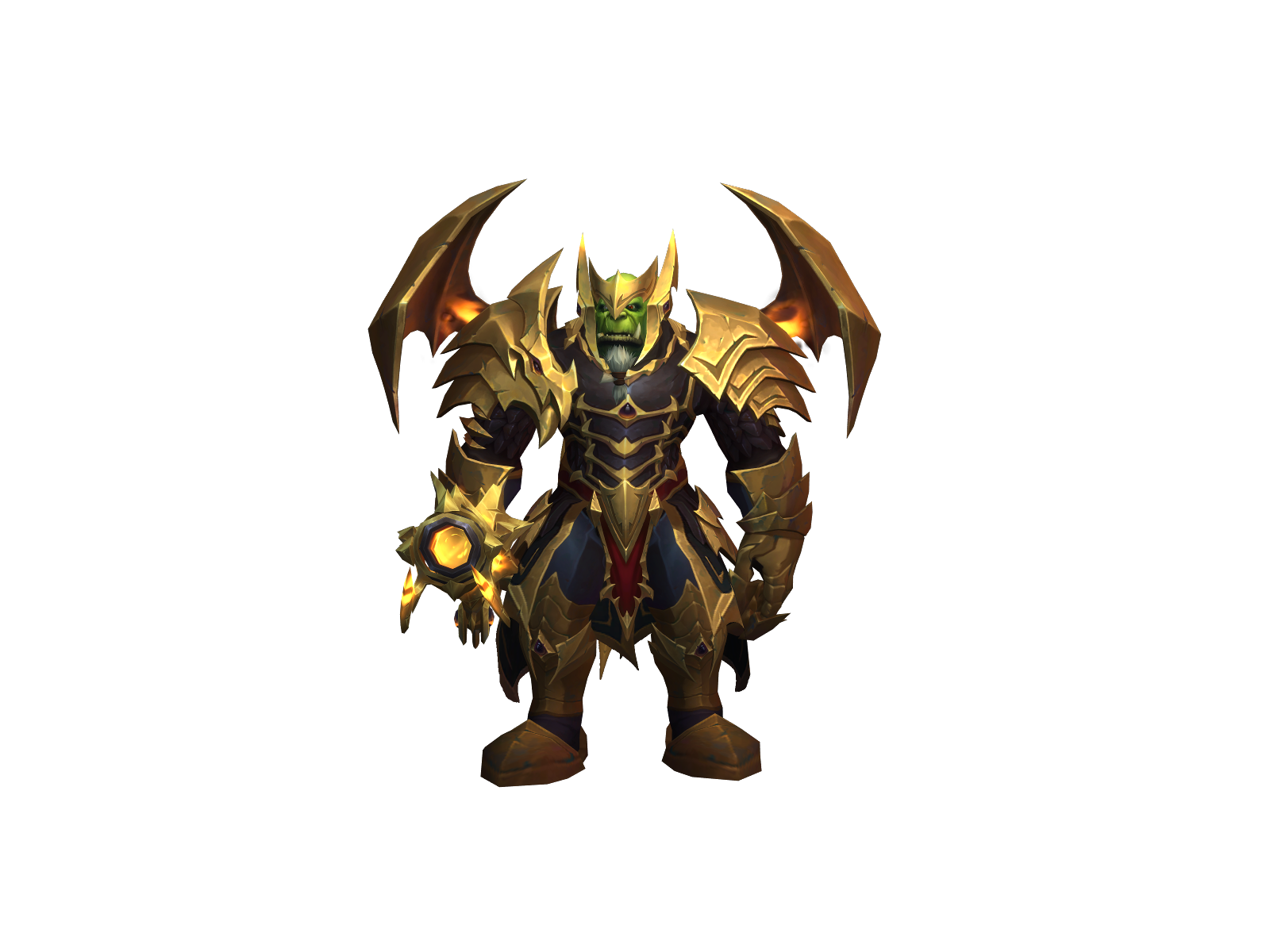 Zyrcrow 3D character render