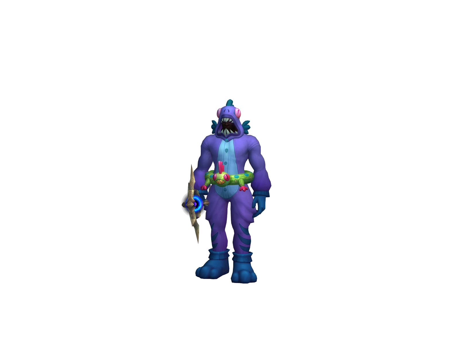 Corrüption 3D character render