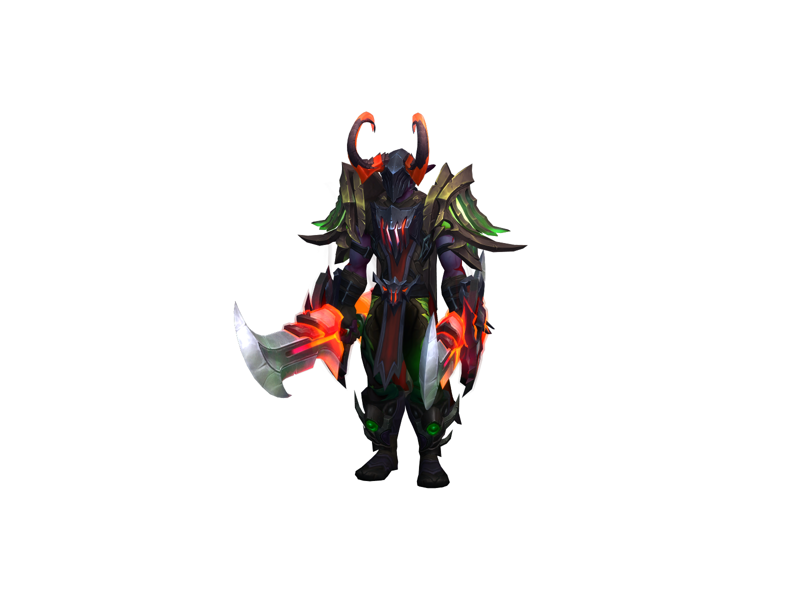 Skârr 3D character render