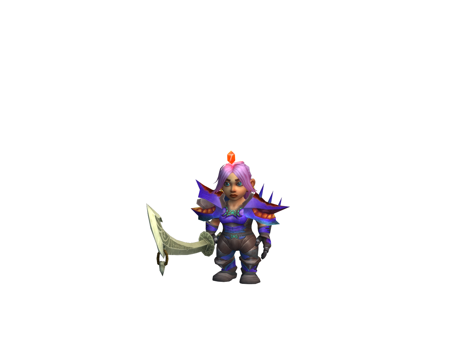 Tsuubakyy 3D character render