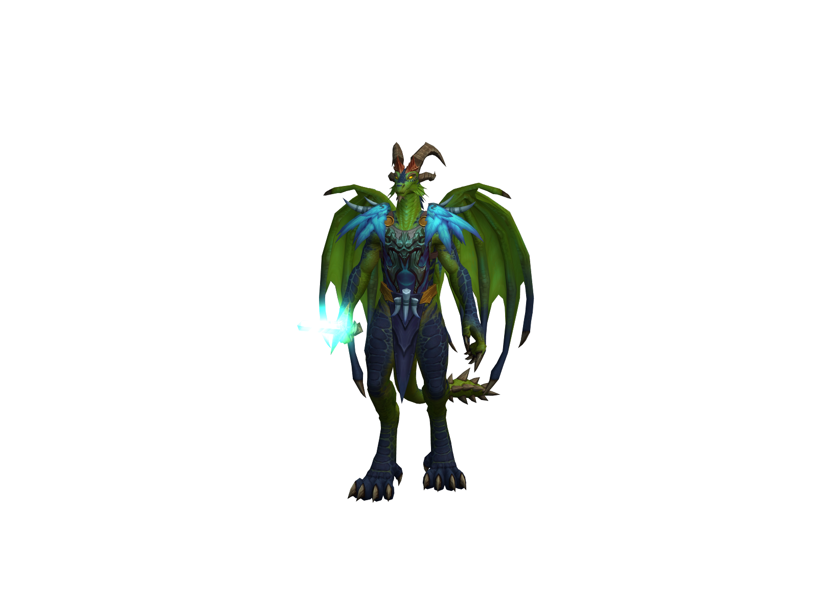 Drrakofeuj 3D character render