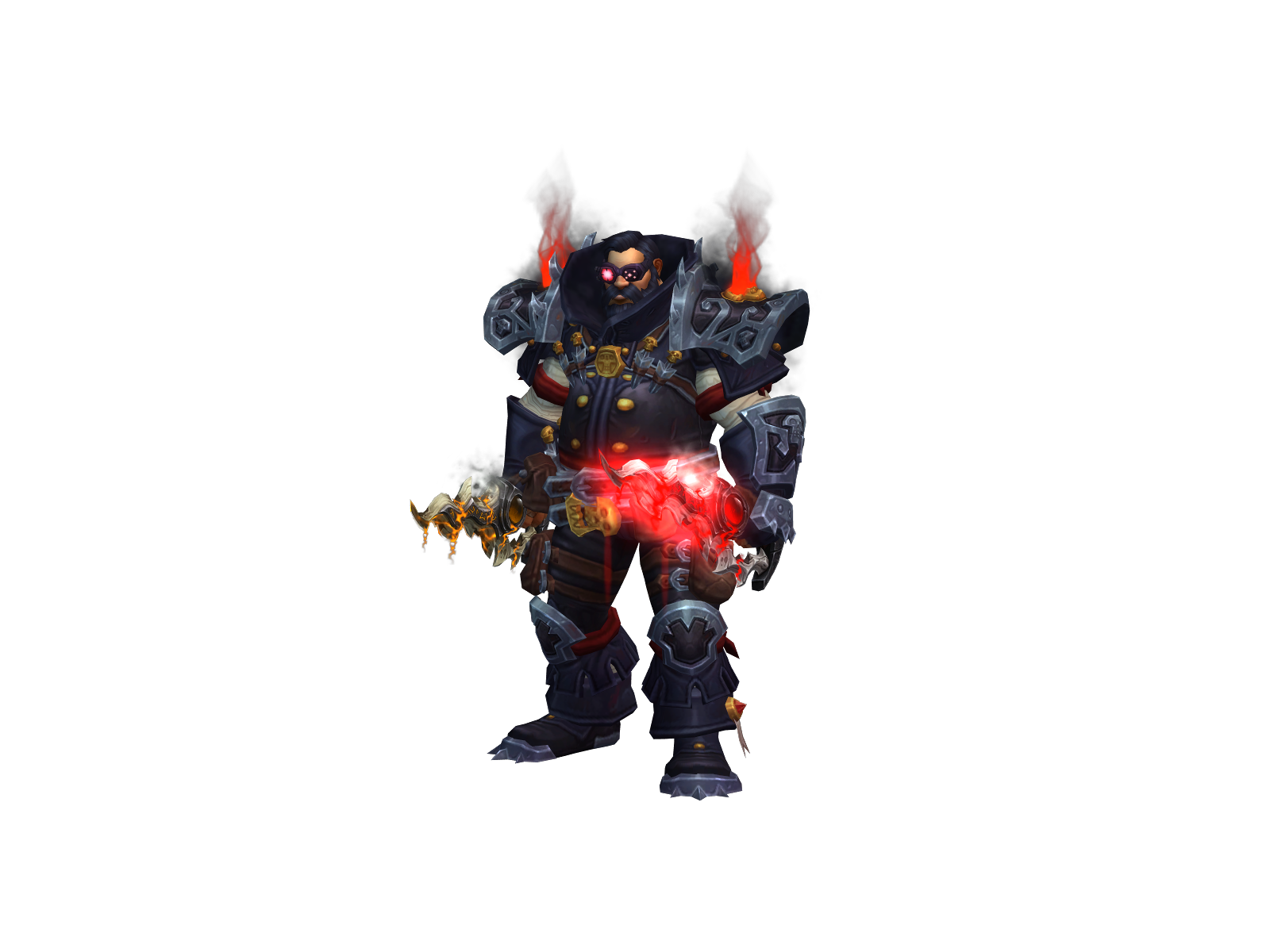 bébert 3D character render