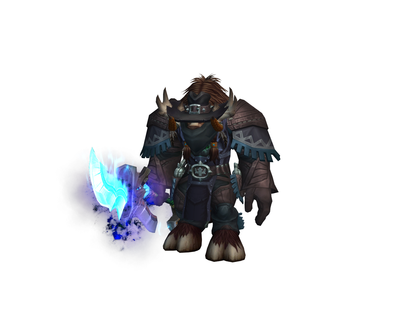 Bootywarrior 3D character render