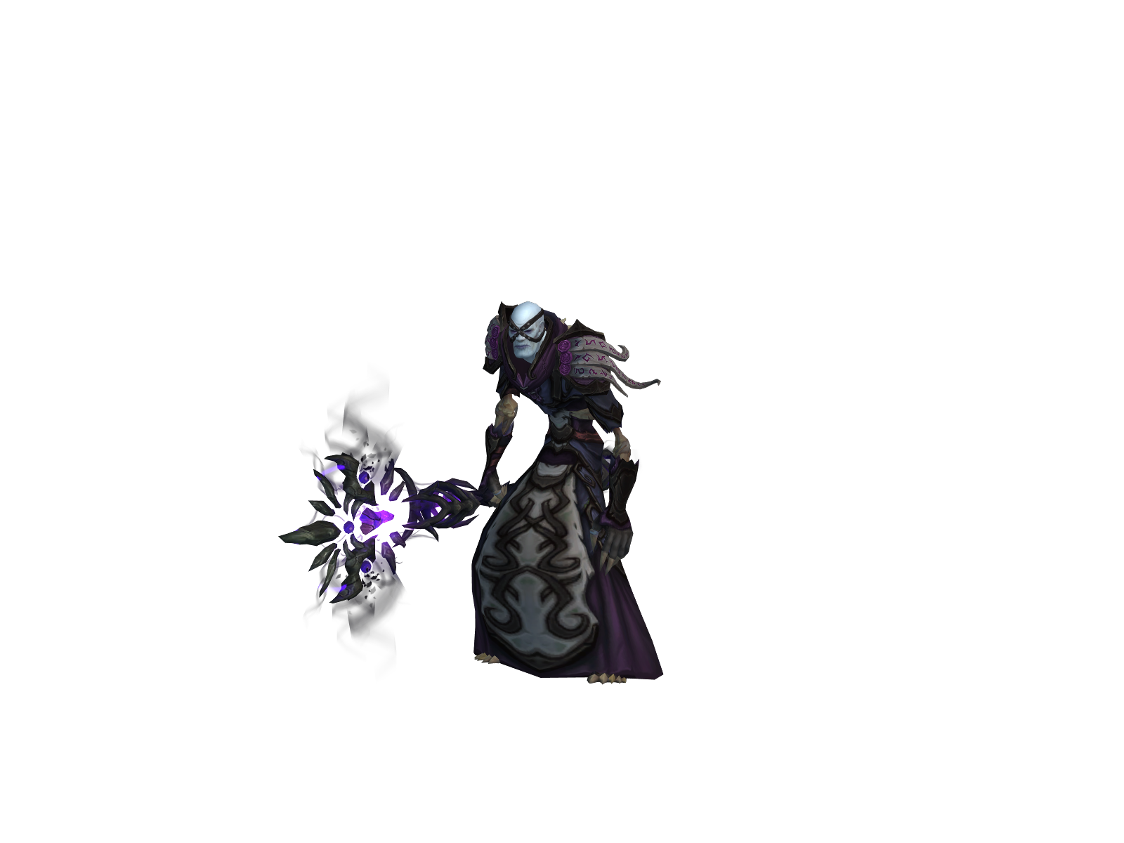 Prayst 3D character render