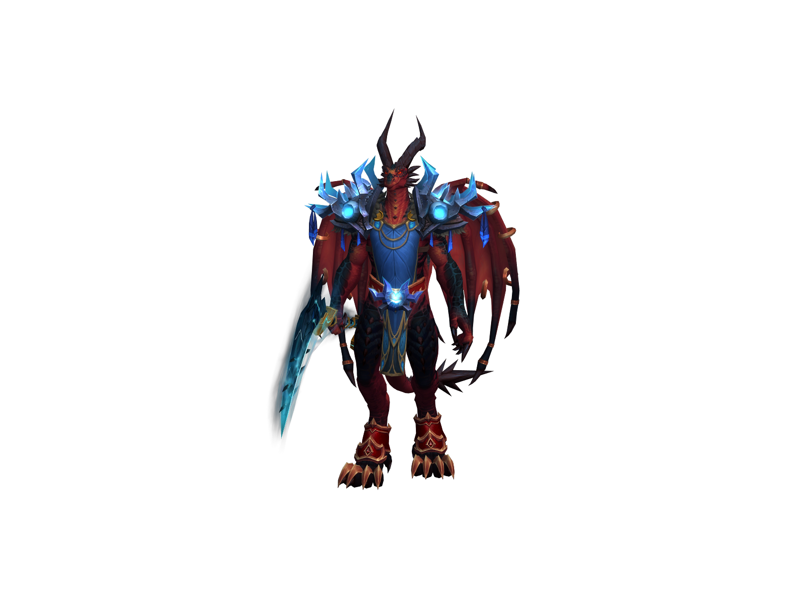 Ghalrauch 3D character render