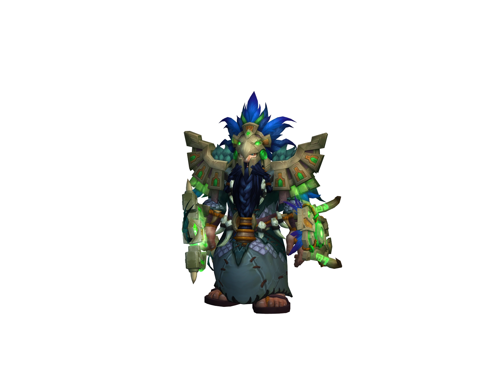 Marcelus 3D character render
