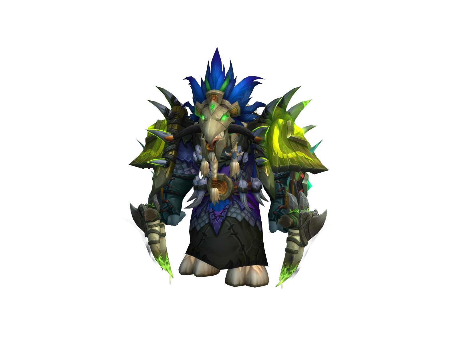 Fouhafouhi 3D character render