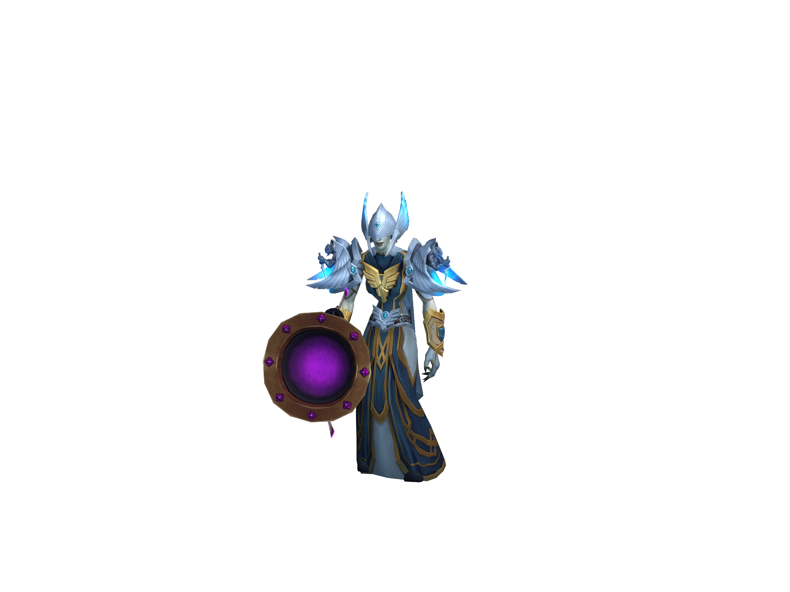 Krokkete 3D character render