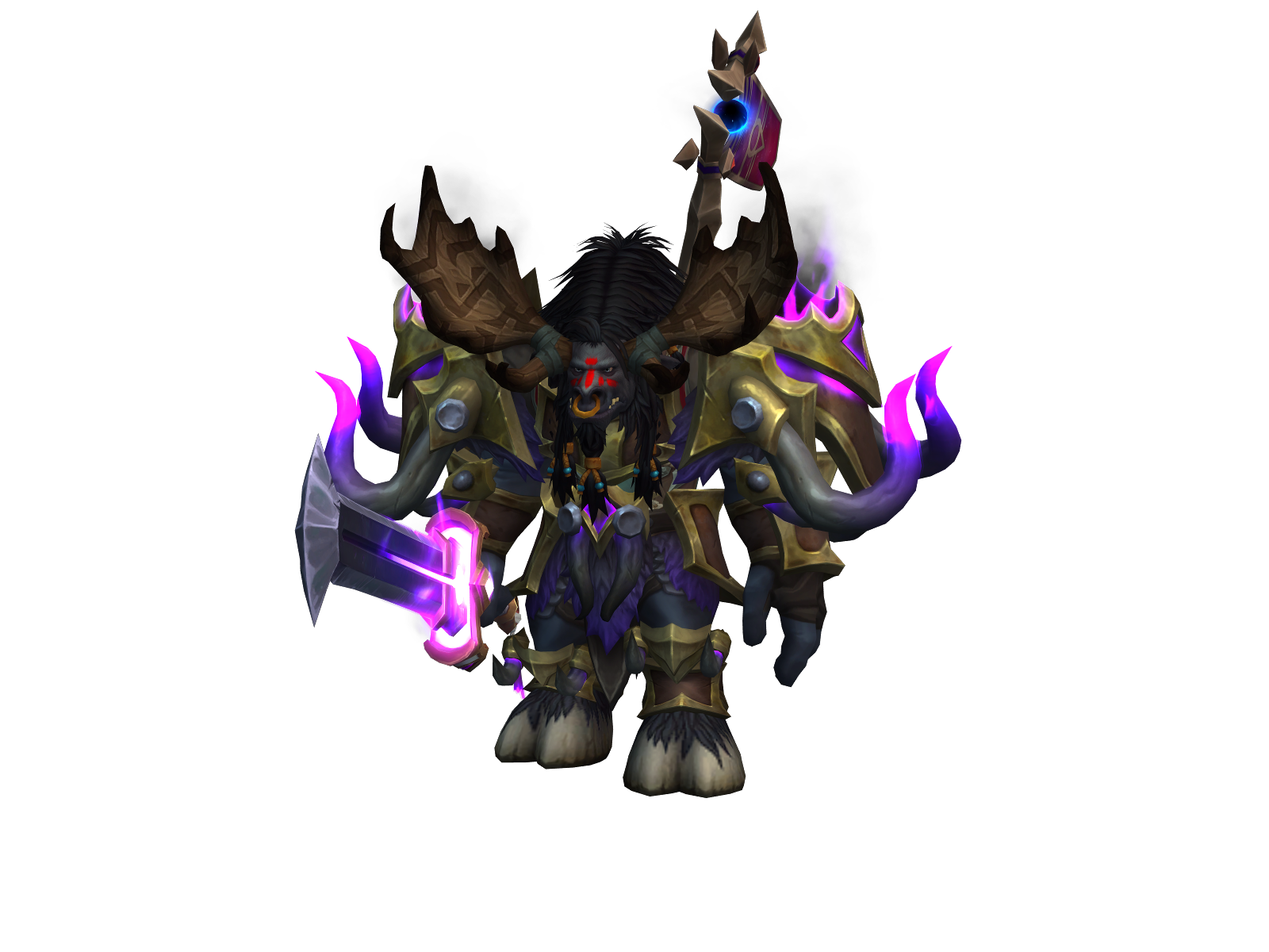 Wotgar 3D character render