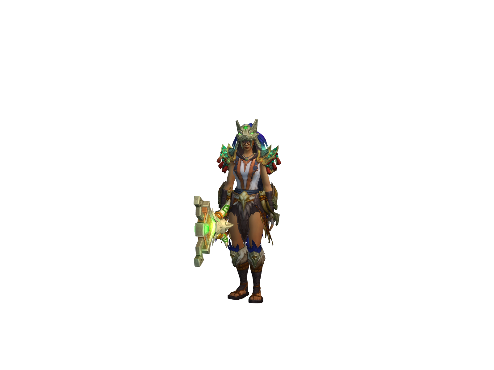 Khloé 3D character render