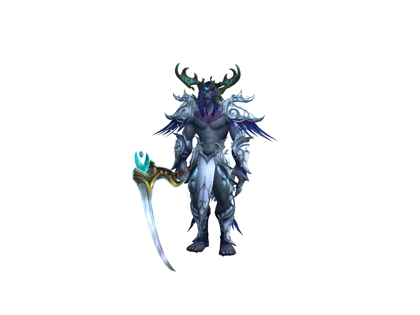 Ashamanes 3D character render