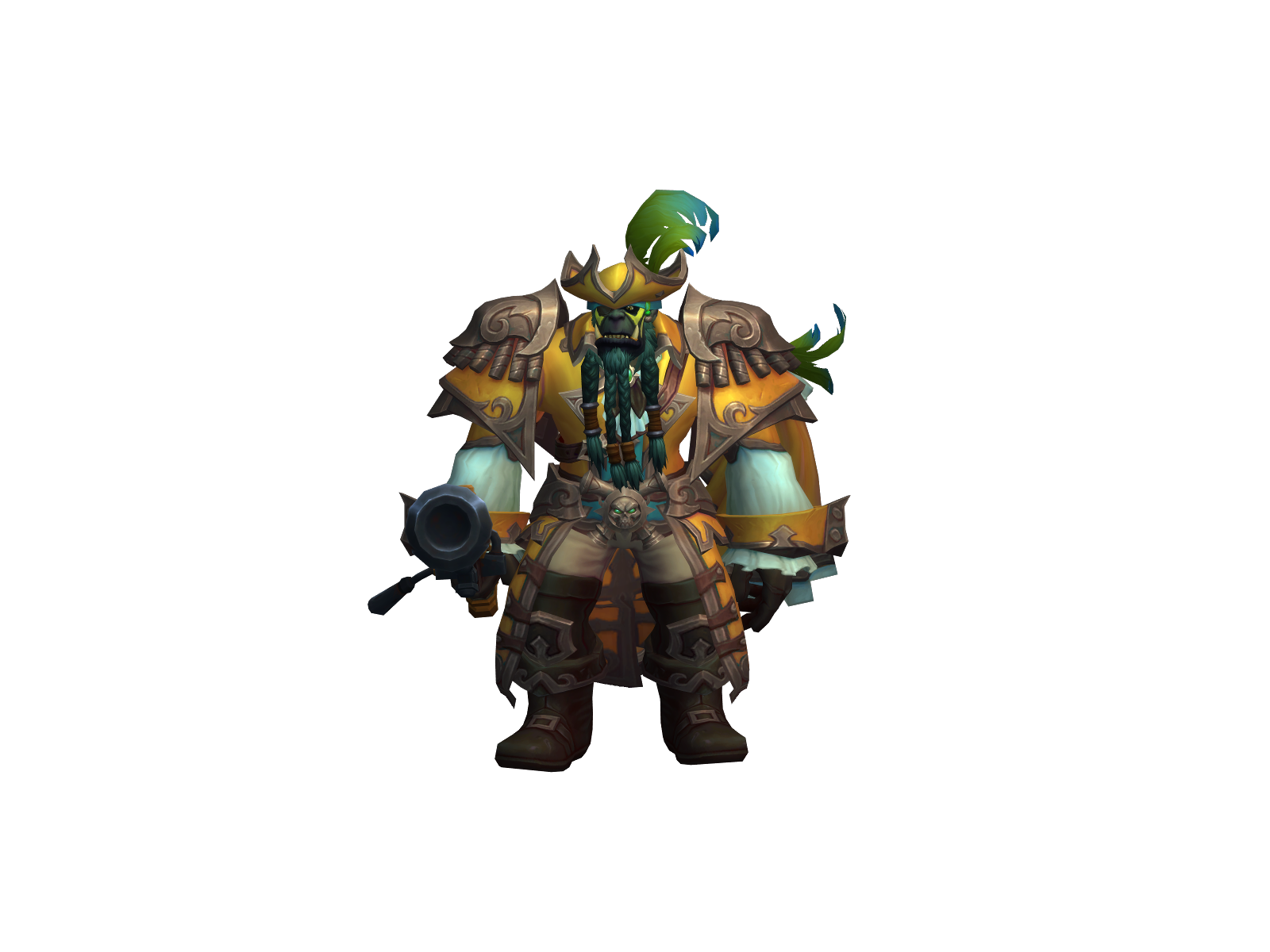 Crâsh 3D character render