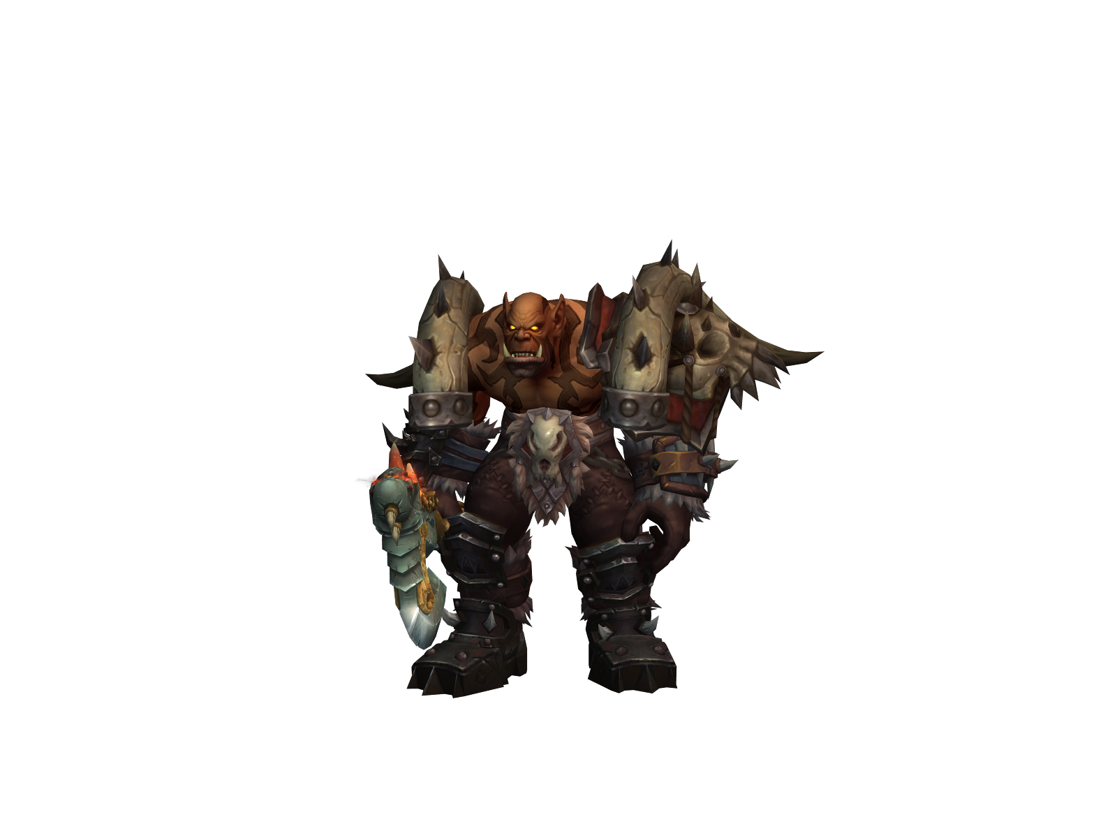 Off 3D character render