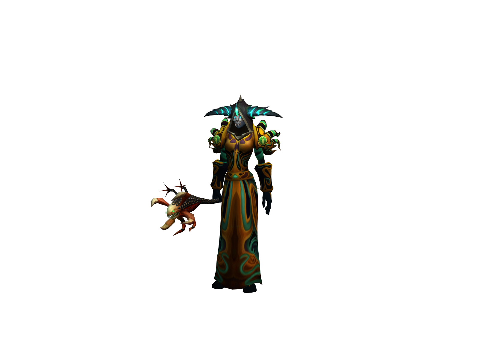 Gøðx 3D character render