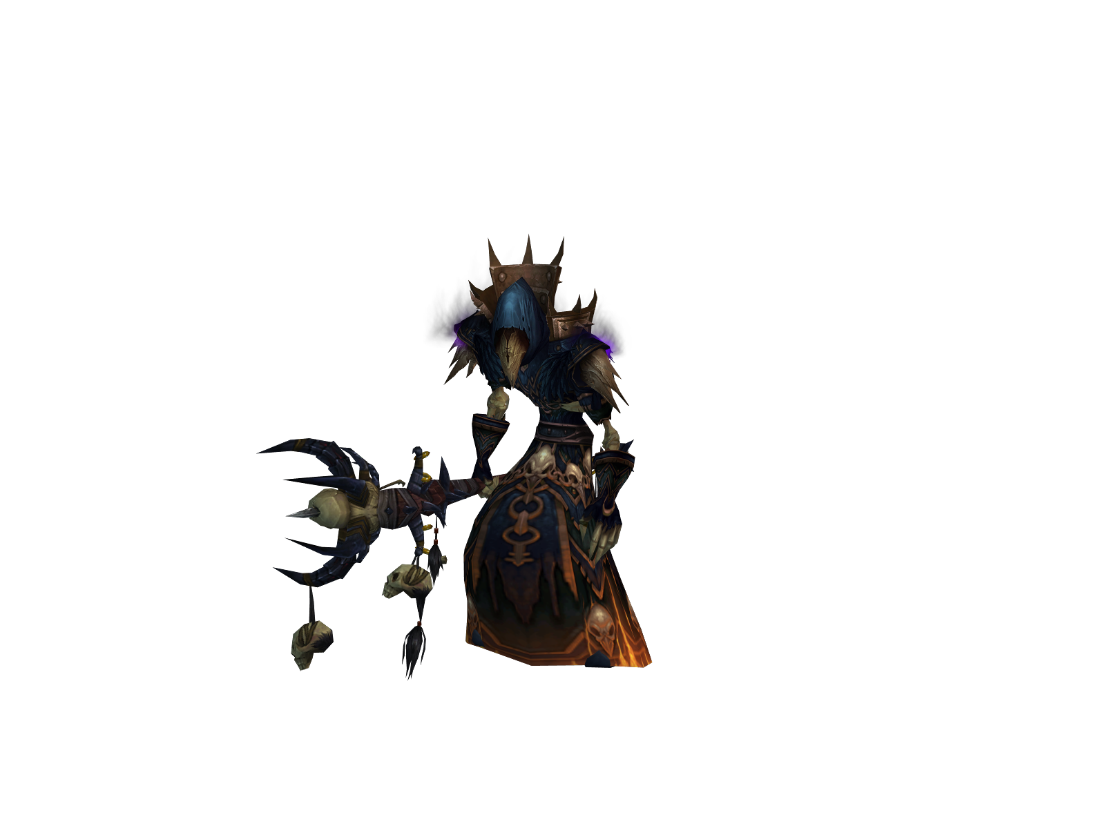 Barbatrúc 3D character render