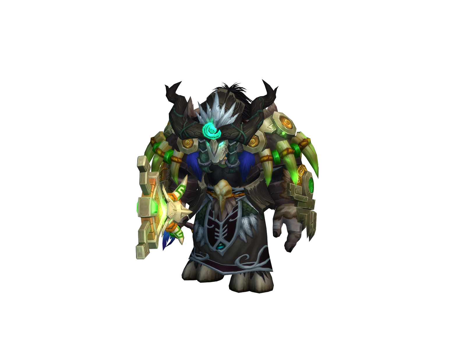 Ayran 3D character render