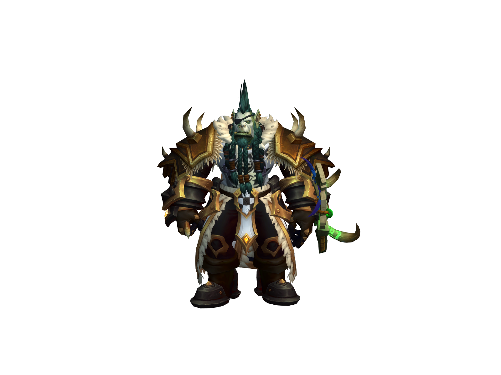 Valkush 3D character render