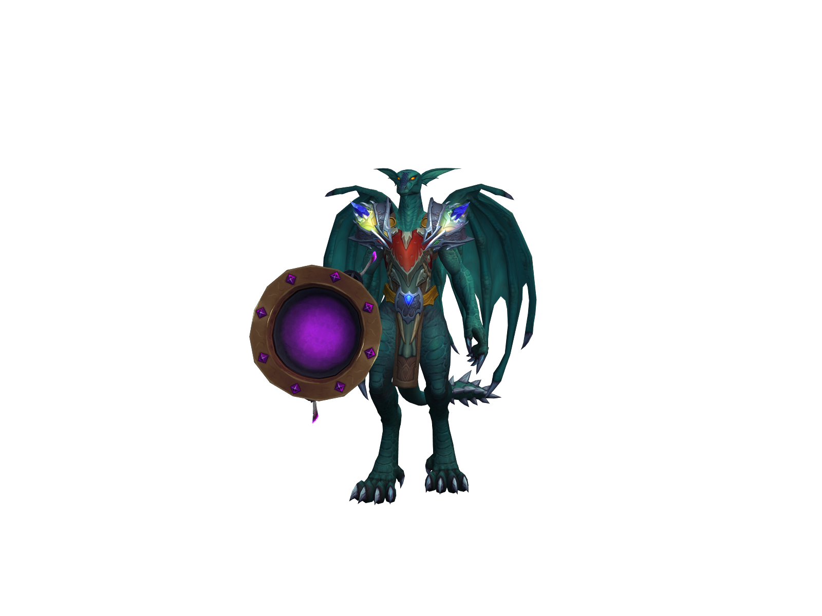 Psikadrag 3D character render