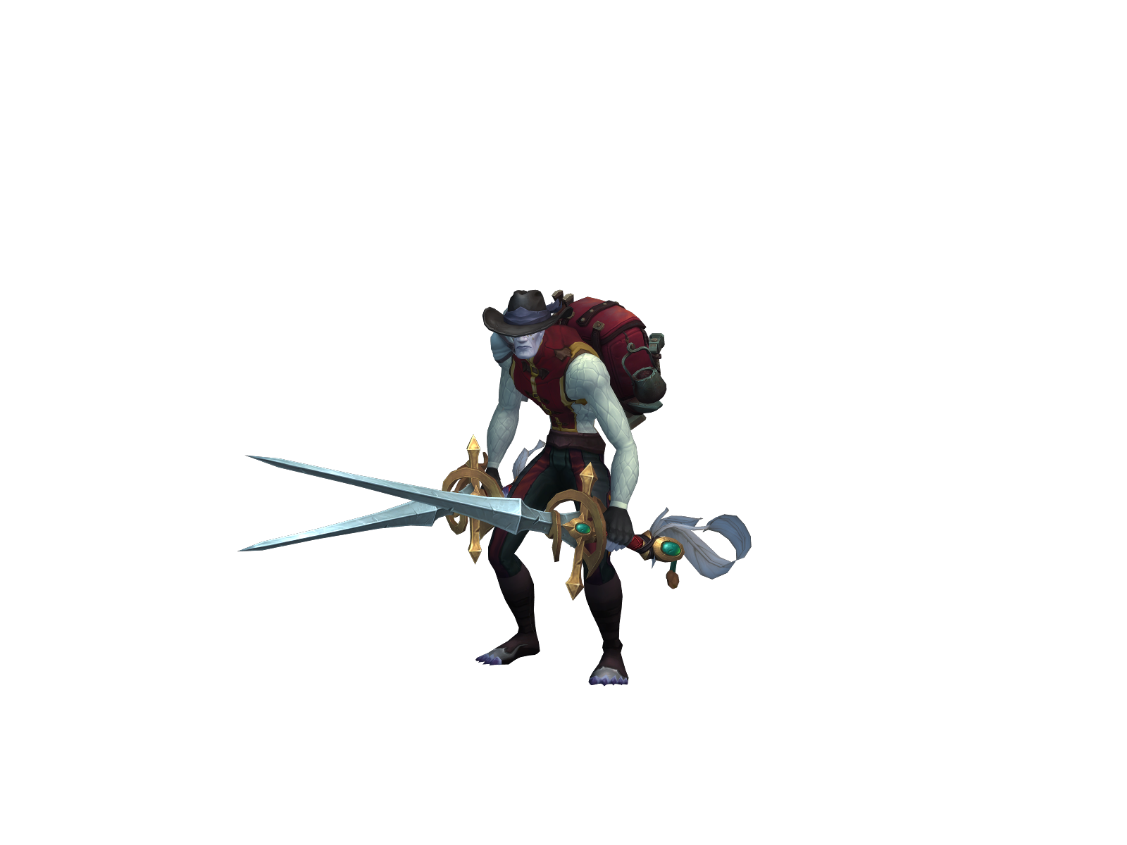 Catechism 3D character render