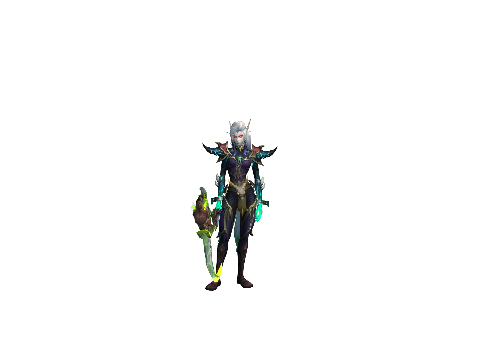 Oriellê 3D character render