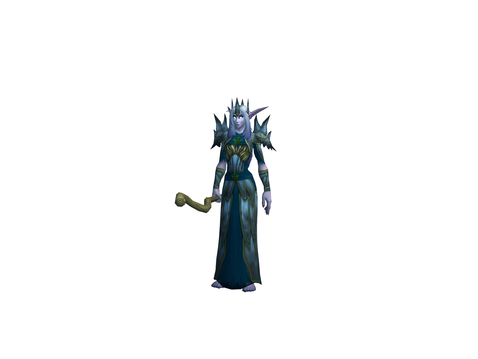 Frostytué 3D character render