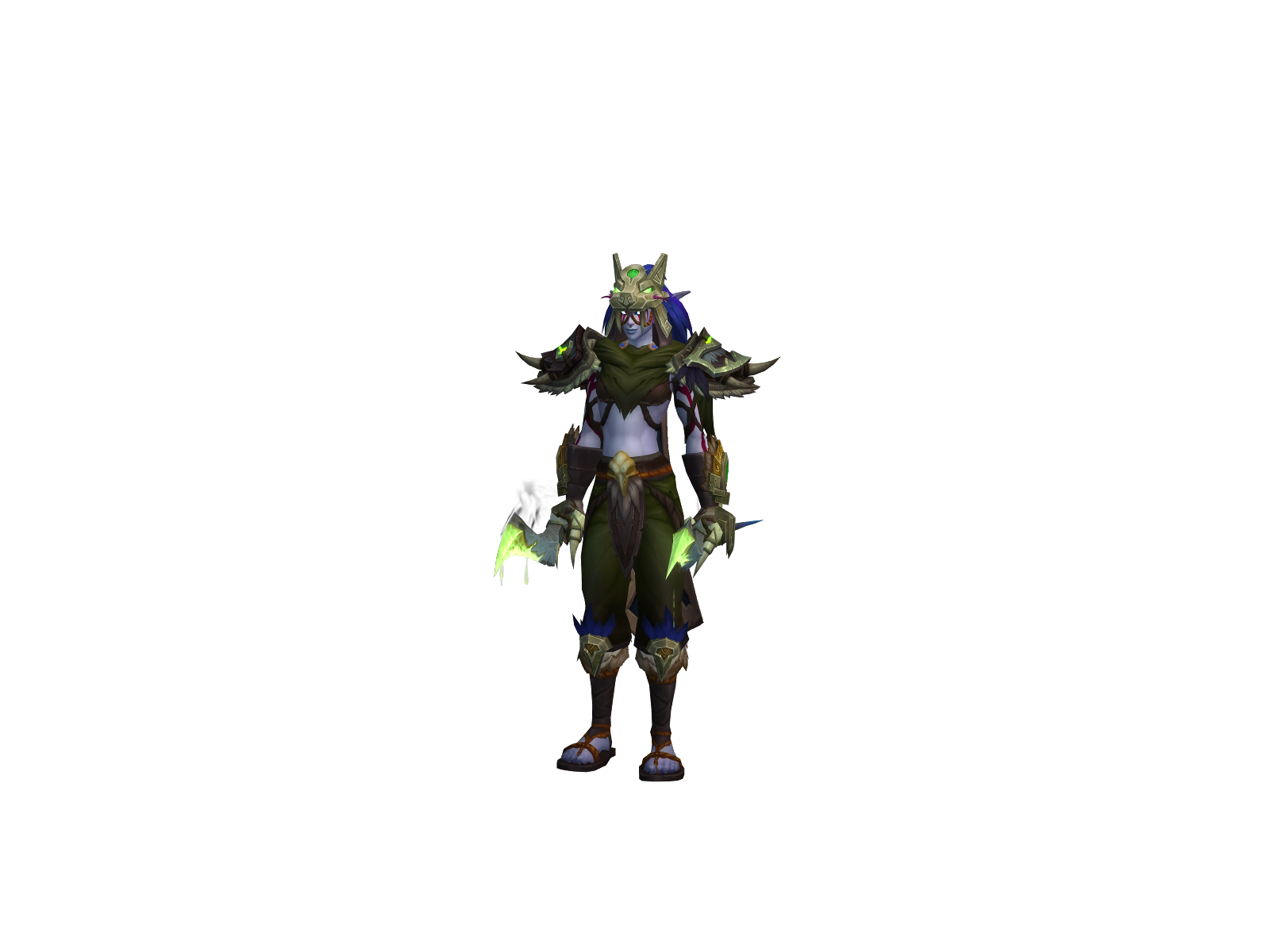 Xeliana 3D character render