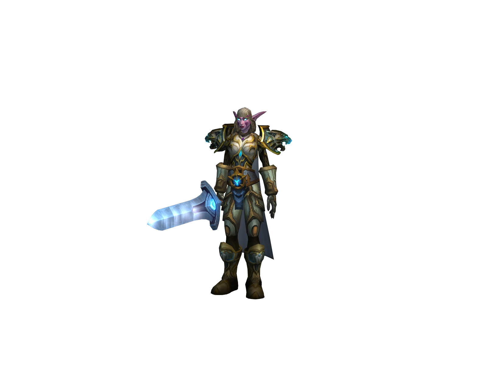 Bancal 3D character render
