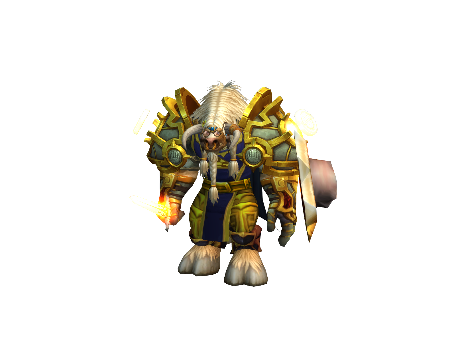 Taurenailé 3D character render