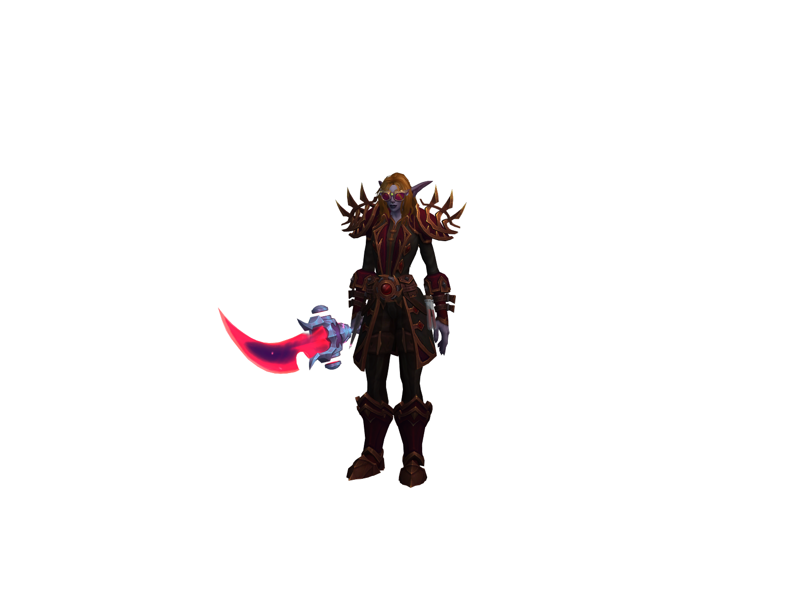 Haecrown 3D character render