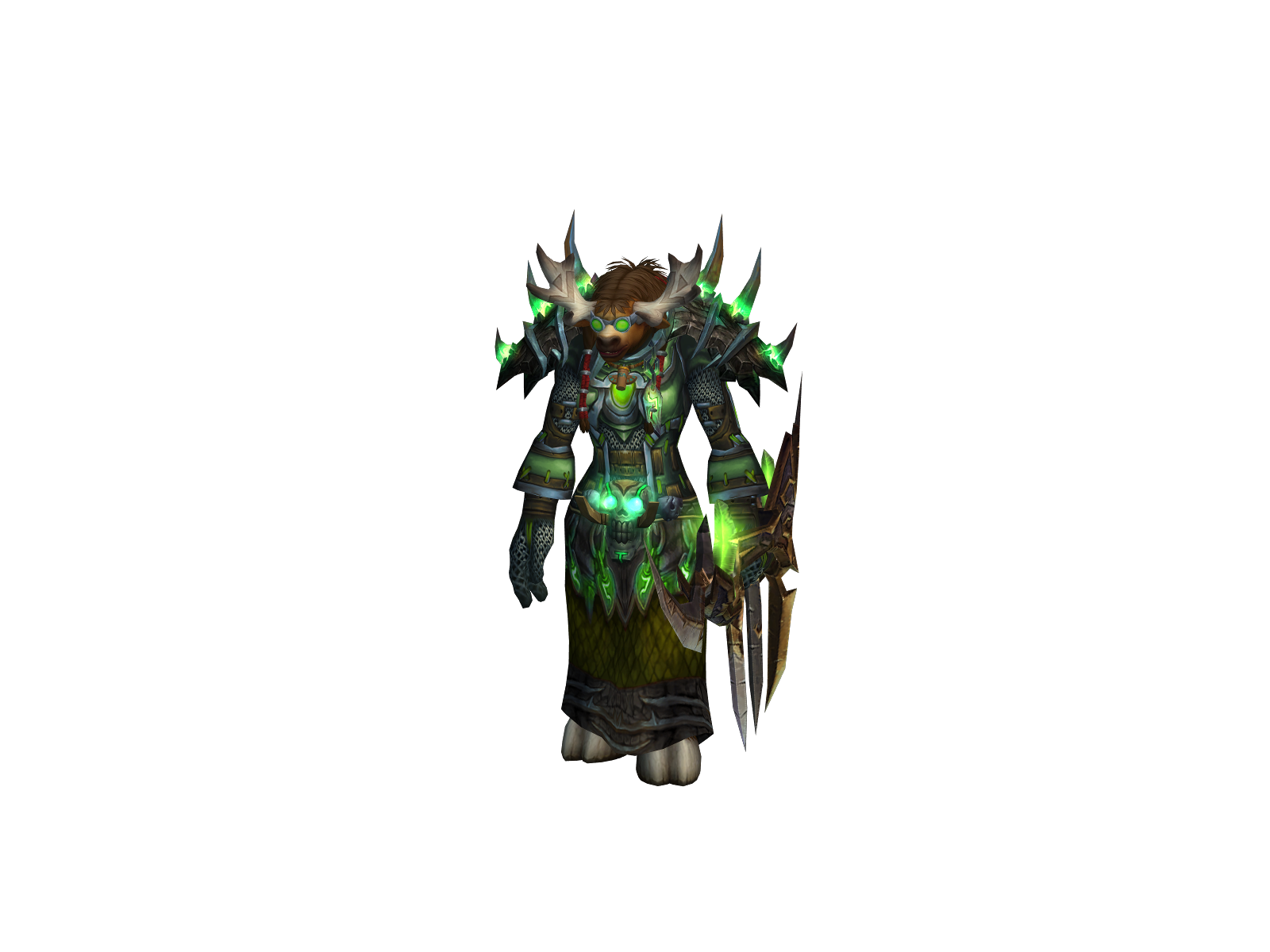 Wizdom 3D character render