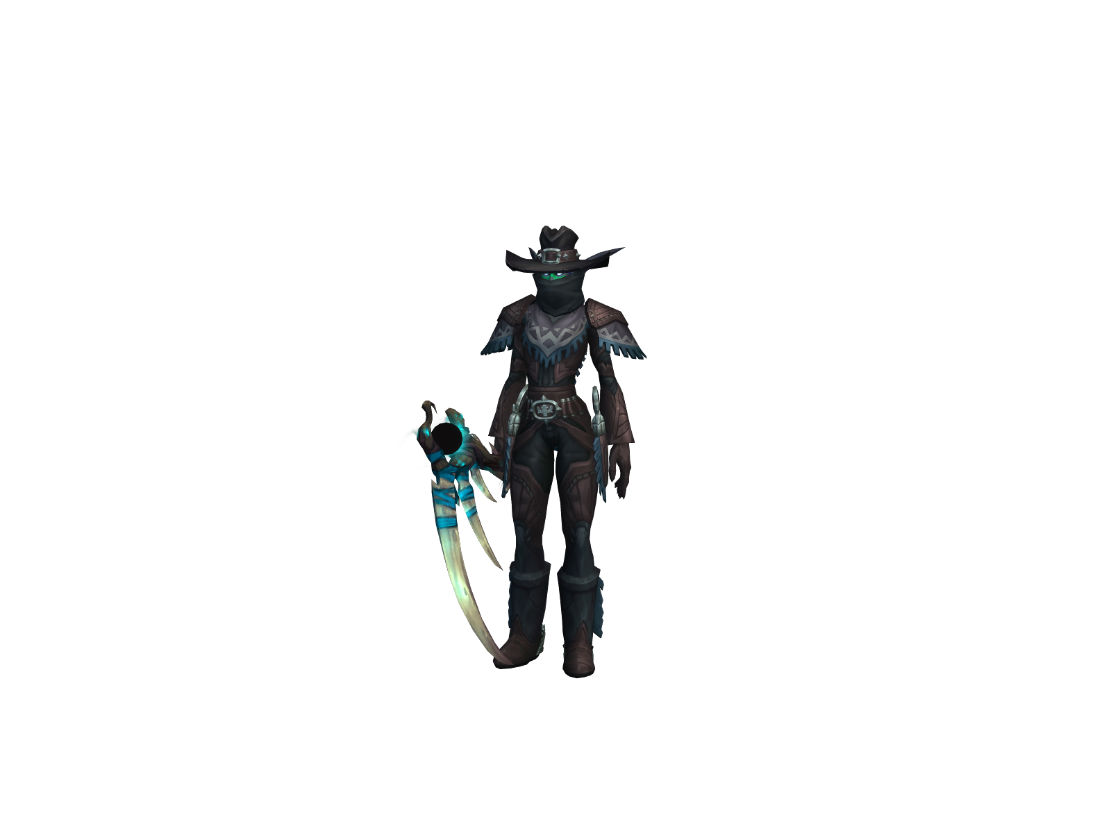 Ilovejager 3D character render