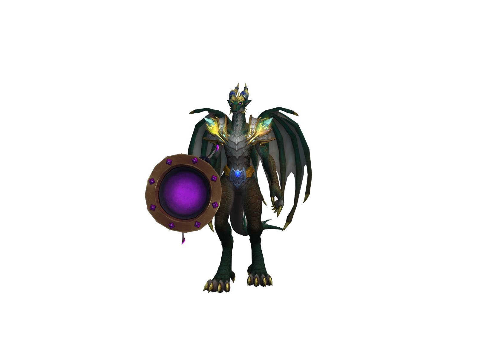 Malakinf 3D character render