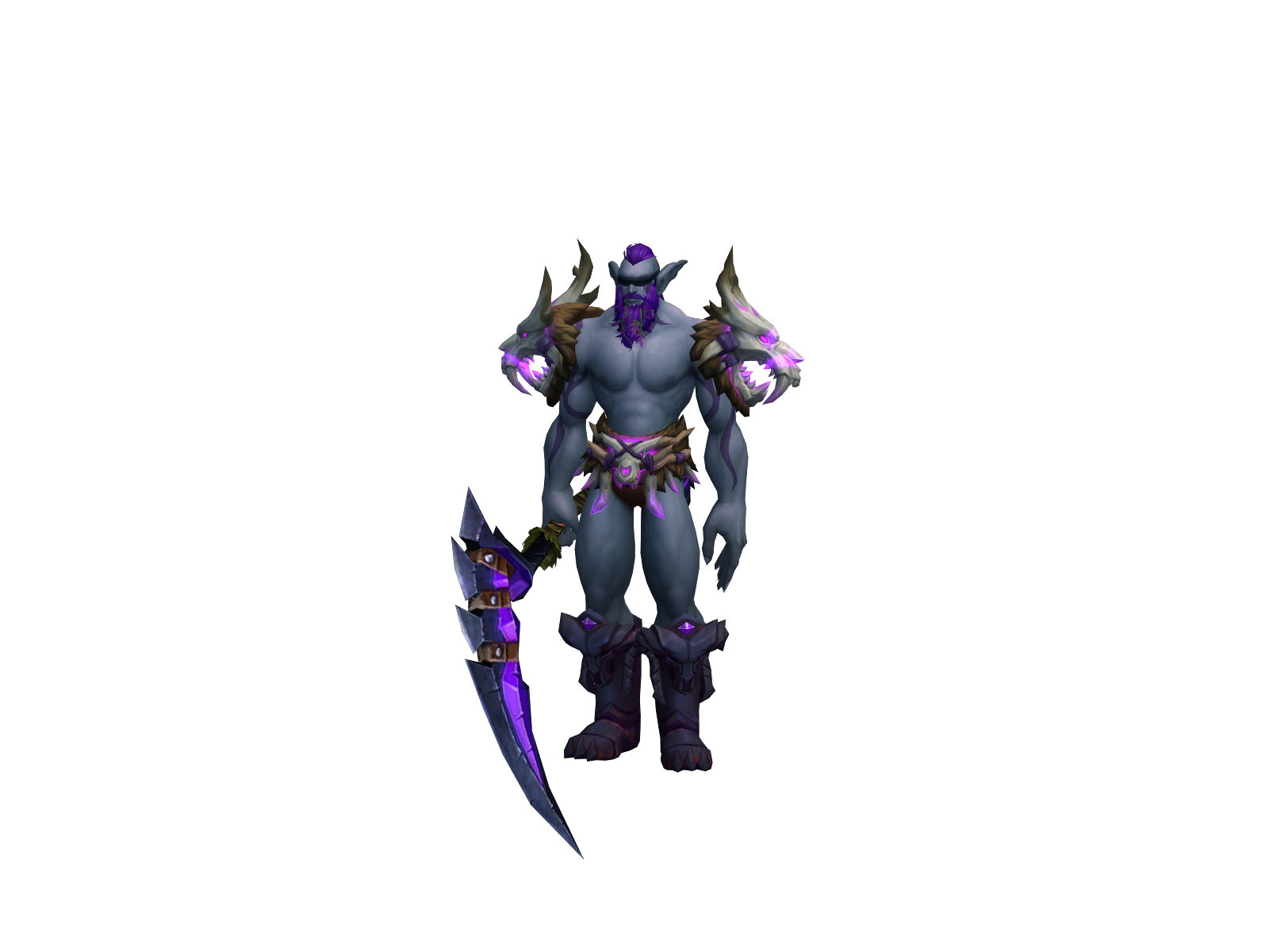 Tartax 3D character render
