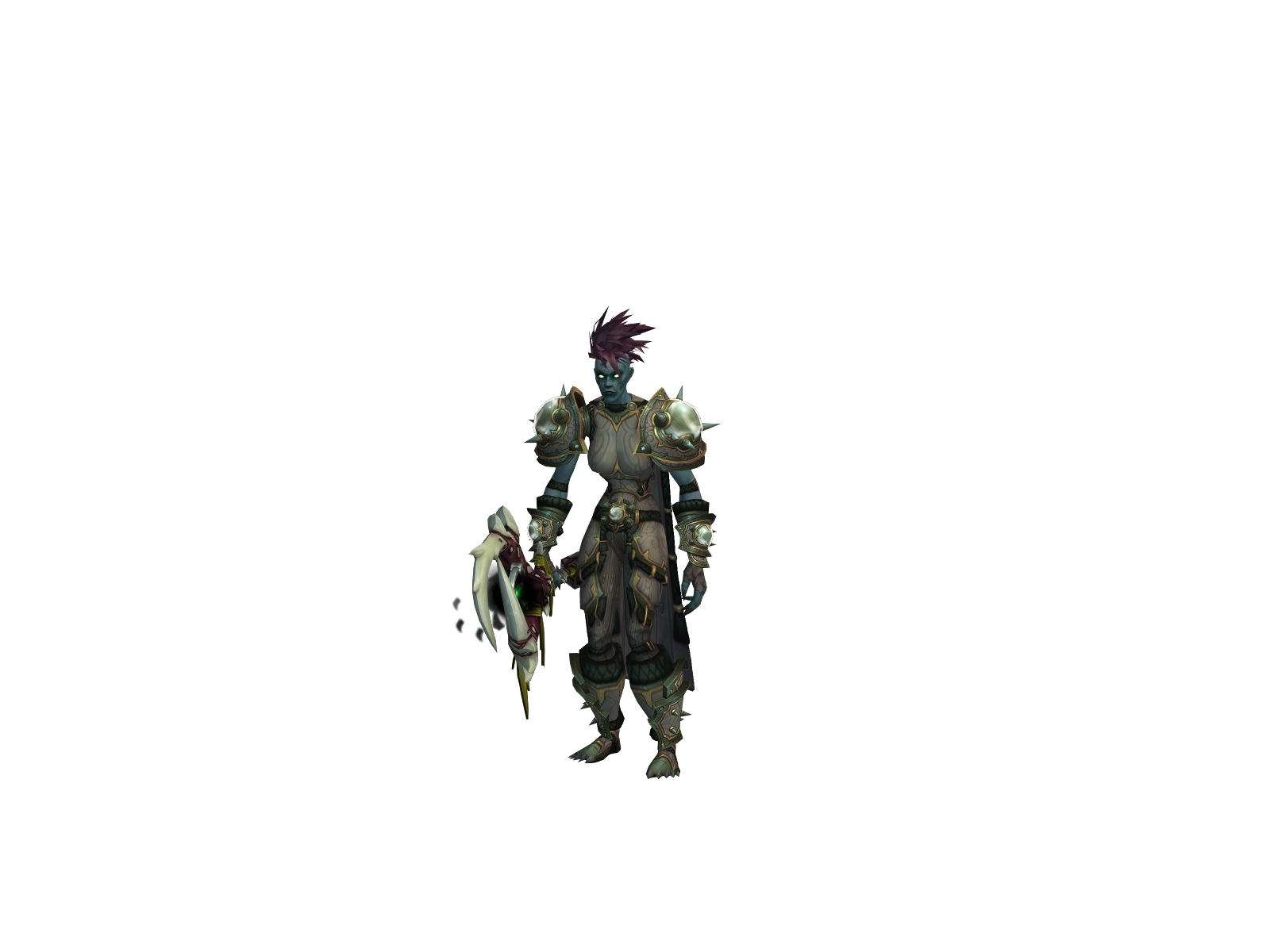 Anghkooey character render